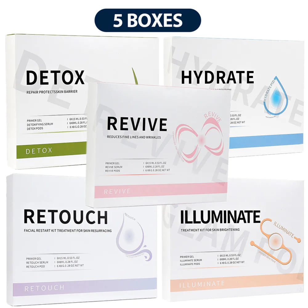 Skincare Facial Beauty Bubbles Refill Pods