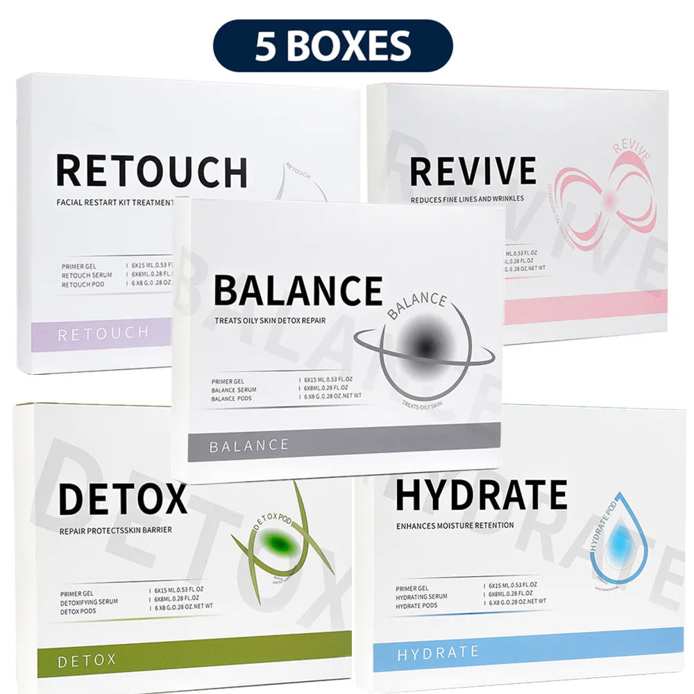 Skincare Facial Beauty Bubbles Refill Pods