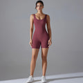 Women's V Back Sports Jumpsuit