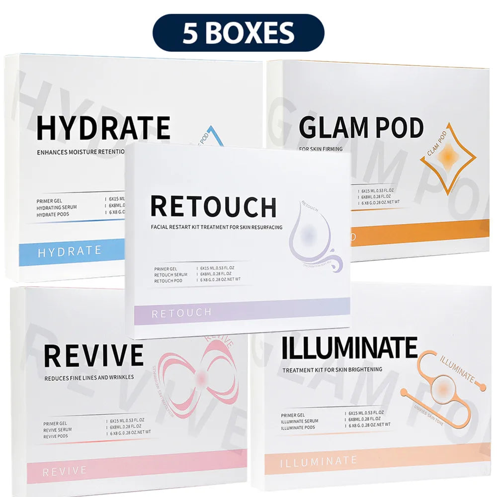 Skincare Facial Beauty Bubbles Refill Pods