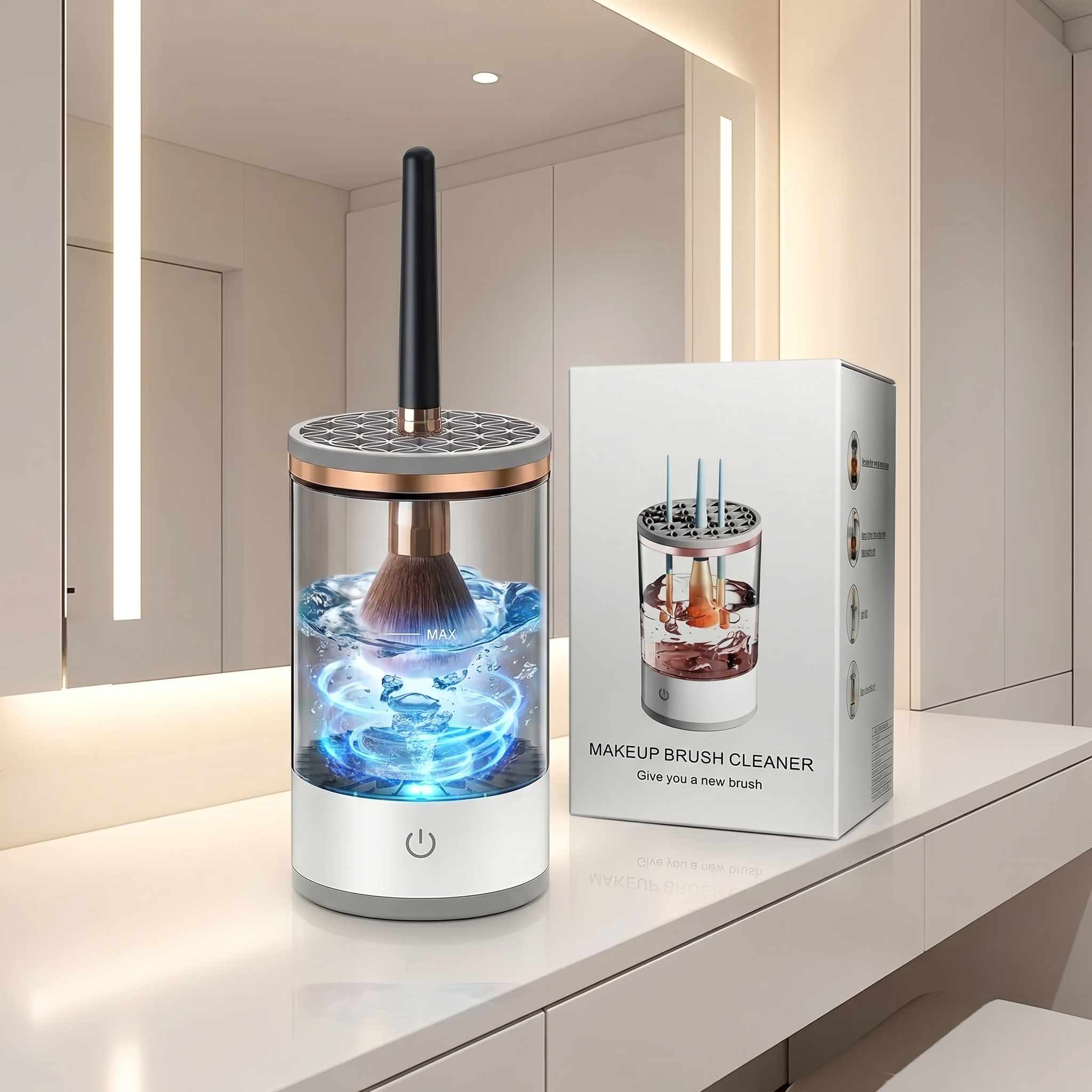 Electric Makeup Brush Cleaner